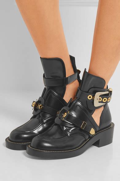 balenciaga cutout boots replica|balenciaga lace up ankle boots.